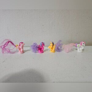 Vintage My Little Pony Petite Ponies Set.of 4